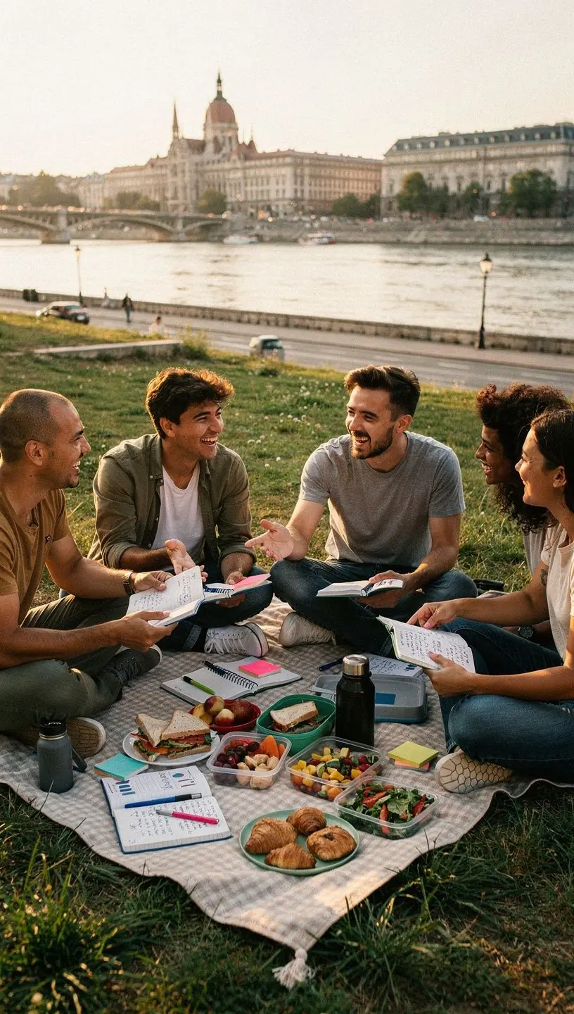 Színes diagram, amely a havi kiadások megoszlását ábrázolja.