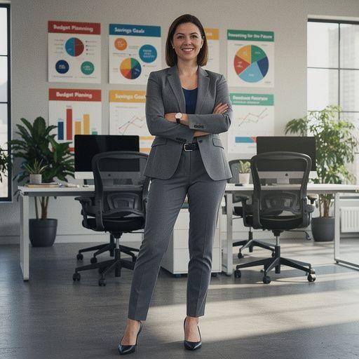 Pénzügyi alkalmazás használata okostelefonon, fókuszálva a költségek kezelésére.